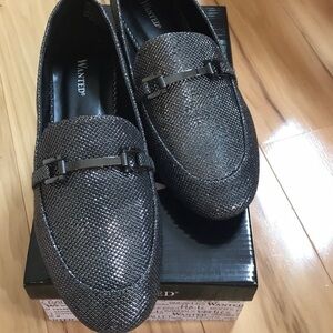 Wanted pewter Sander boyfriend style slip on.